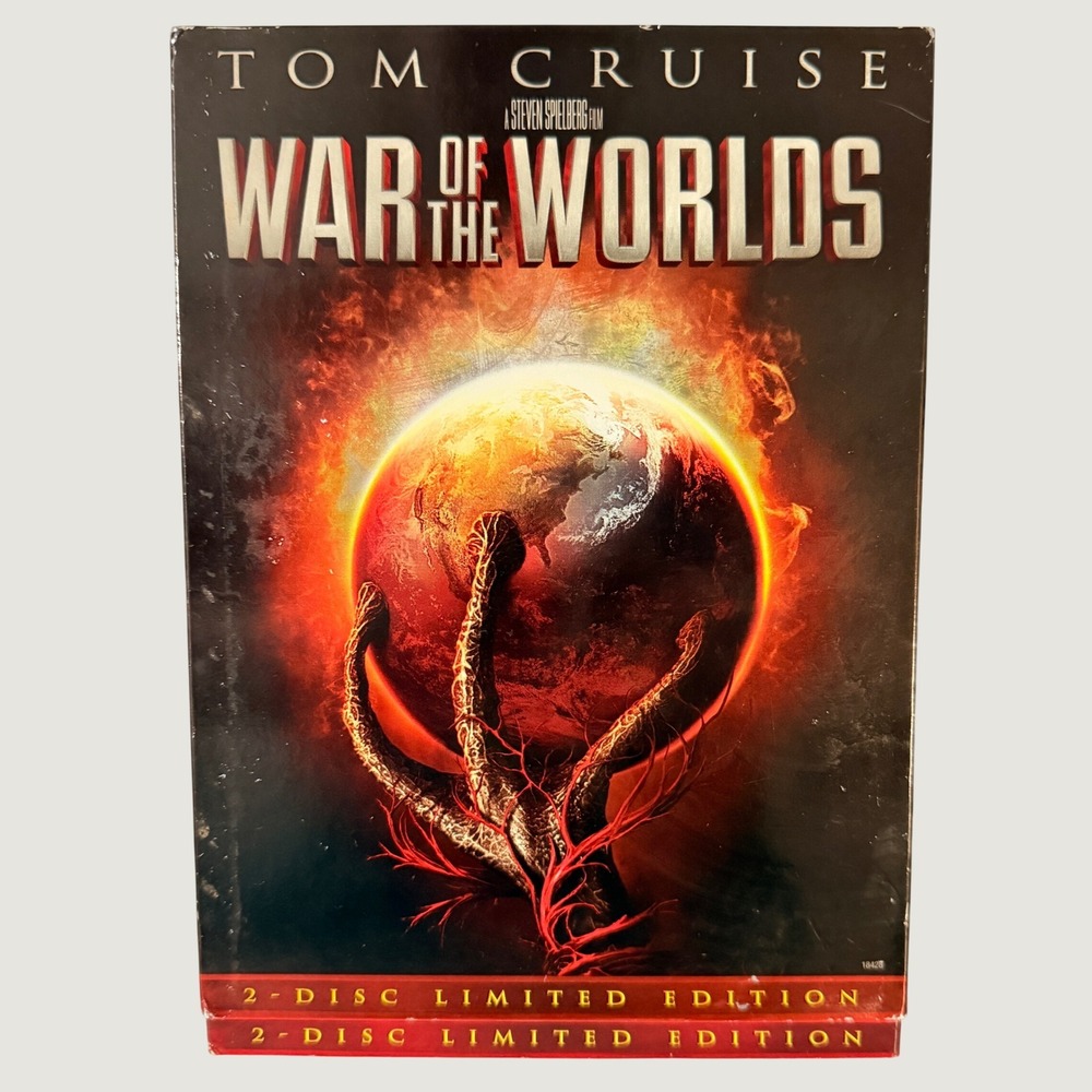 War of the Worlds 2-Disc Limited Edition DVD Tom Cruise Steven Spielberg 2005